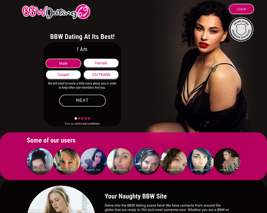 BBWdating69.com Logo
