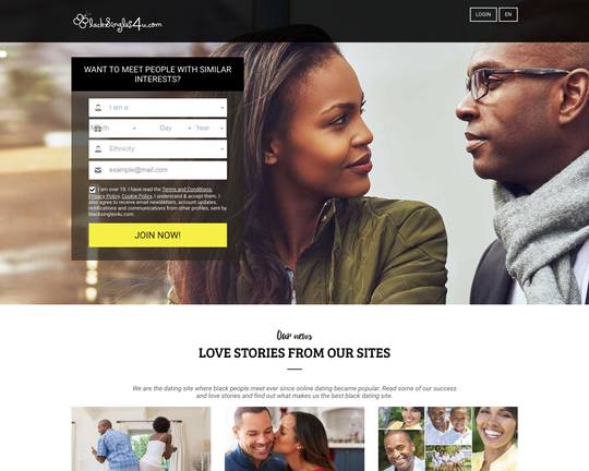 BlackSingles4u.com Logo