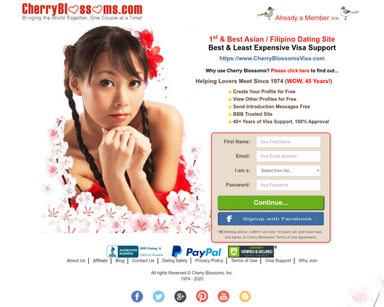 Asian dating website in Milan