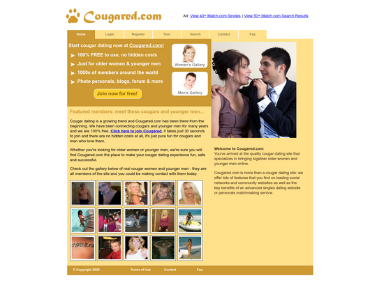 Cougared.com Logo