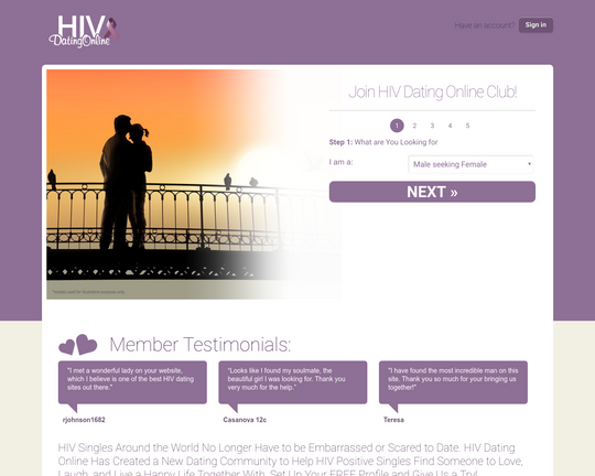 HIVdatingOnline.com Logo