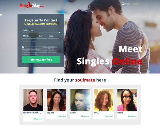 Mingle2day.com Logo