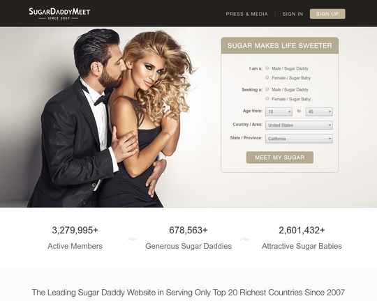 SugarDaddyMeet.com Logo